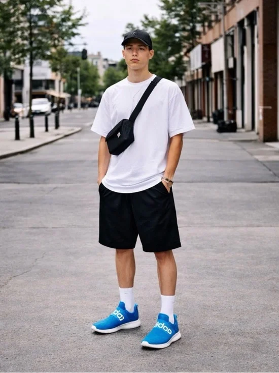 Adidas Lite Racer Adapt Blue Slip On Sneakers Mens 14 Athletic Comfort - Picture 3 of 8